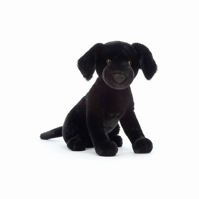 Jellycat Pippa Black Labrador Dog New Zealand | EZPYG0781